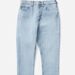 Everlane High-Rise Skinny Ankle Jean Light Wash